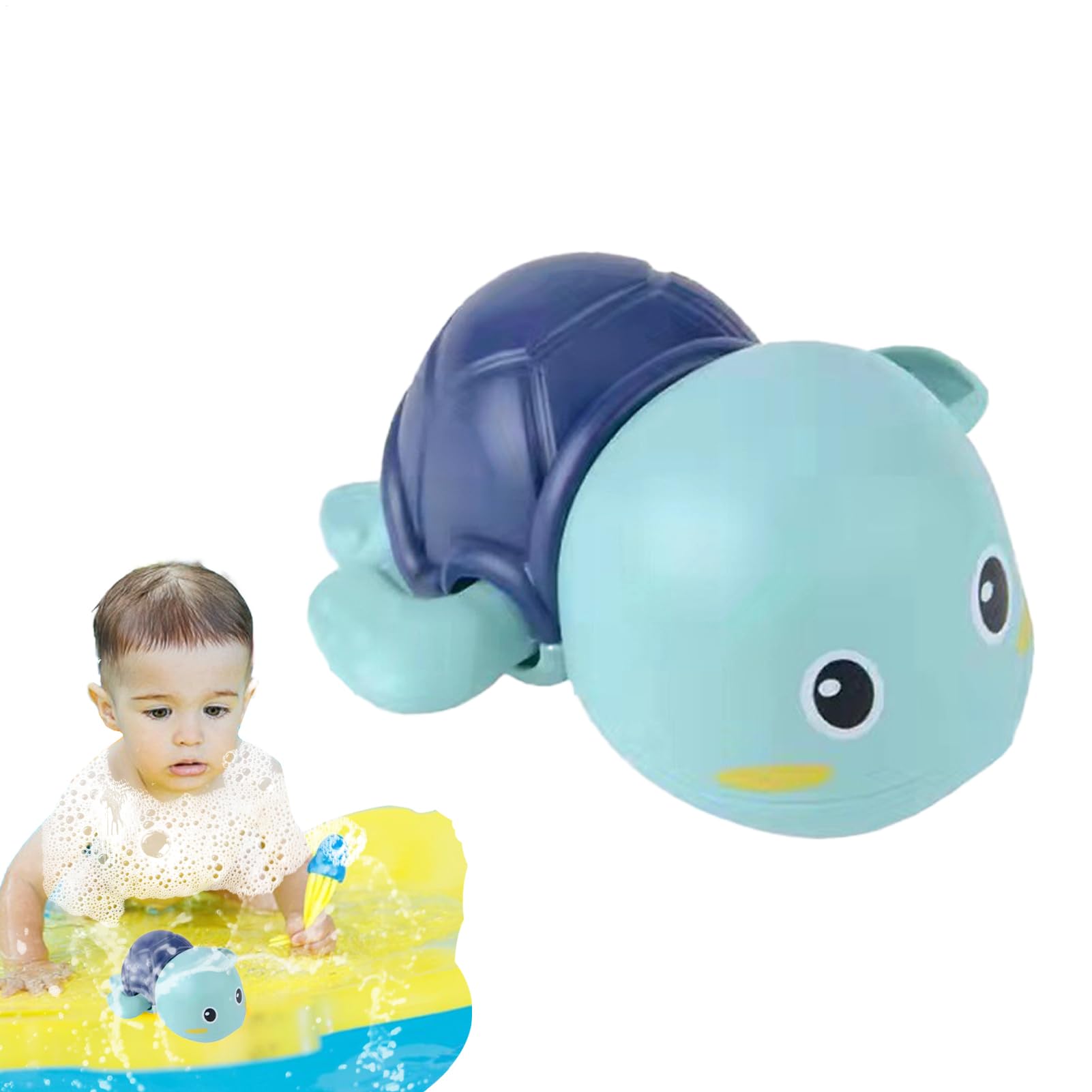 Juguete de baño de Tortuga de Cuerda, Juguetes para bañera Tortuga de Cuerda - Lindos Juguetes para la bañera,Juguete de Ducha para de Agua, diversión en el baño de Agua, acuáticos de — view 9