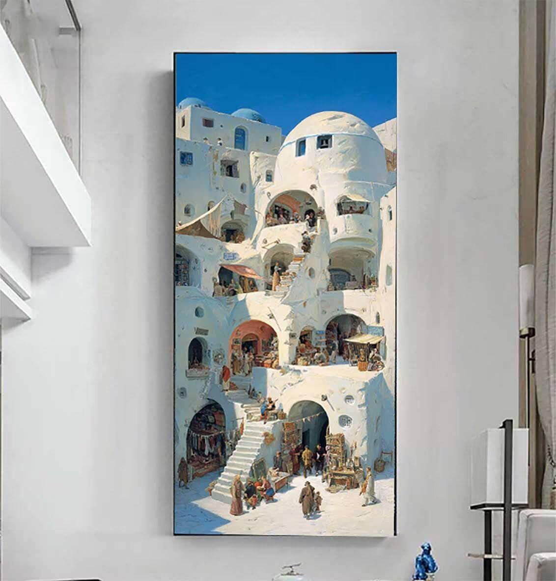 Krajobraz zestawy sztuki diamentowej dla dorosłych, malarstwo diamentowe, architektura, kryształowe zestawy artystyczne, dla dorosłych, dzieci, DIY, 5D, okrągłe, pełne wiercenie, klejnot, kropki, haft