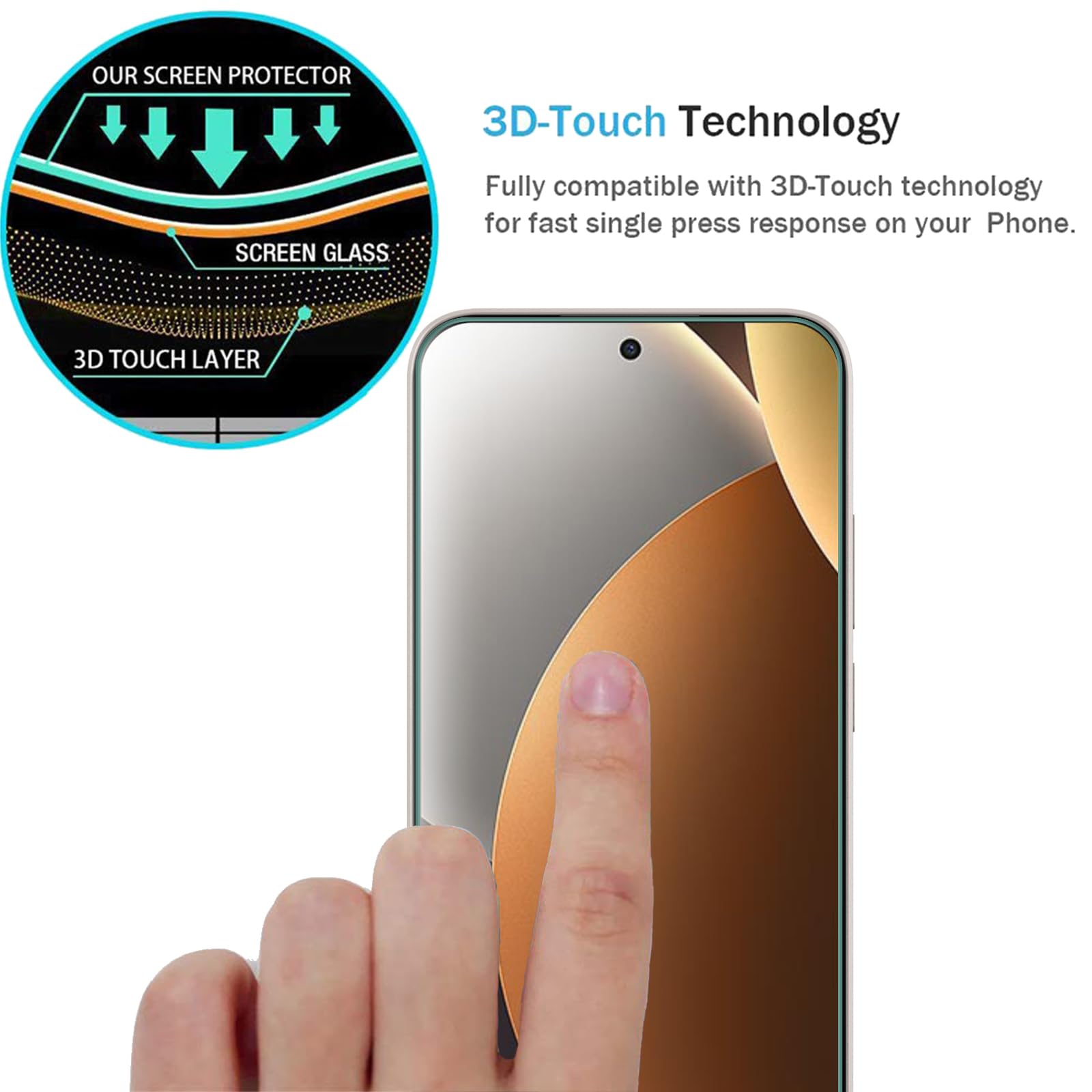 SCREENLEAF 2x nachhaltig verpackte Display Schutzfolie (für Xiaomi Poco X8 Pro (NUR Kameraschutz