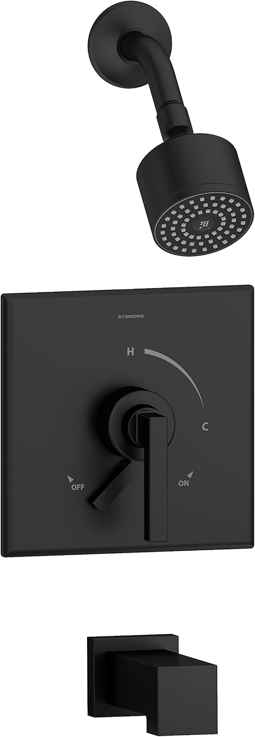 Symmons S-3602-MB-SH1-T4-1.5 Duro Tub/Shower System