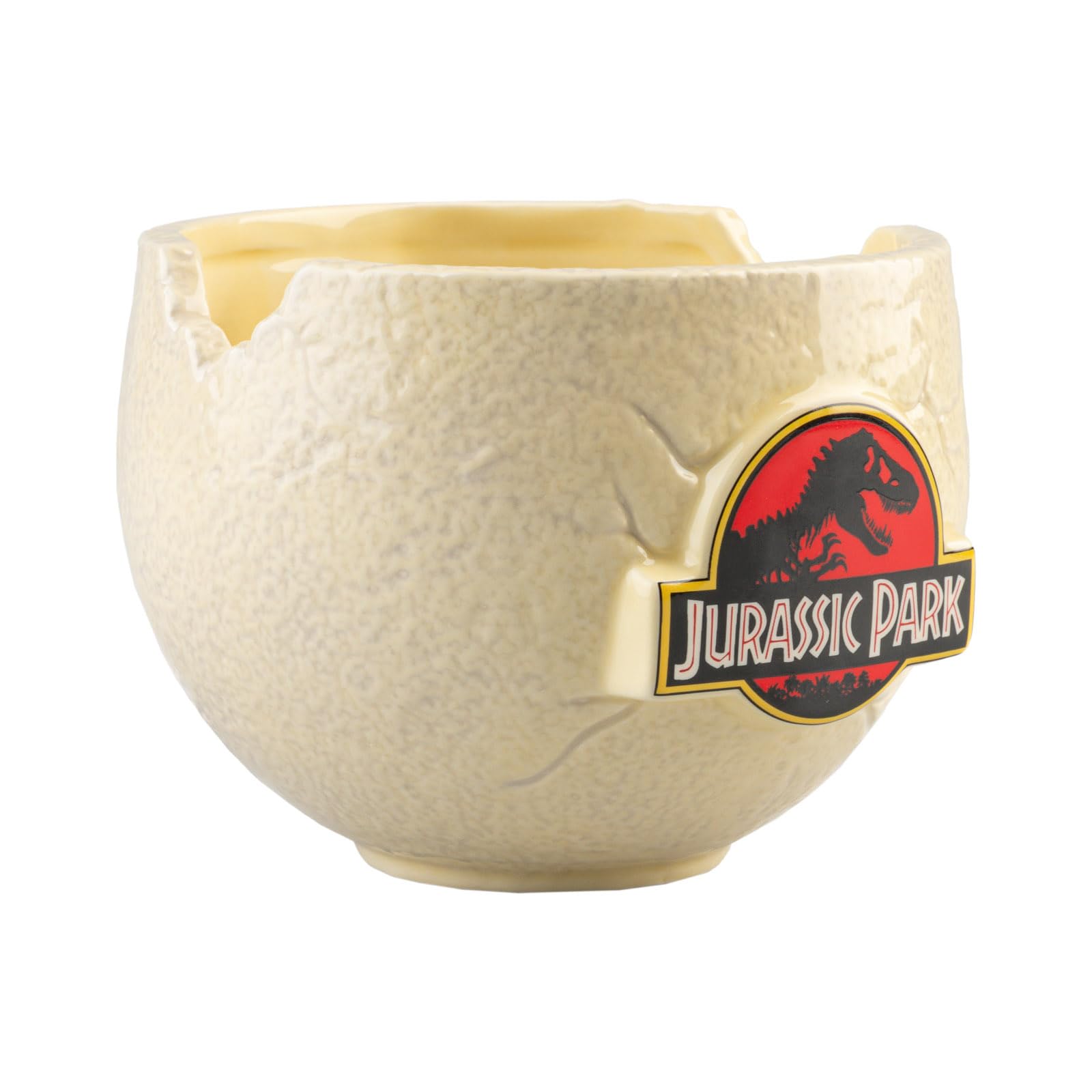 Grupo Erik Jurassic Park Ciotola Cucina 3D 800 ml | Bowl Colazione | Insalatiera, a Forma di Uovo di Dinosauro Velociraptor, Tazza Colazione, Jurassic Park Gadget