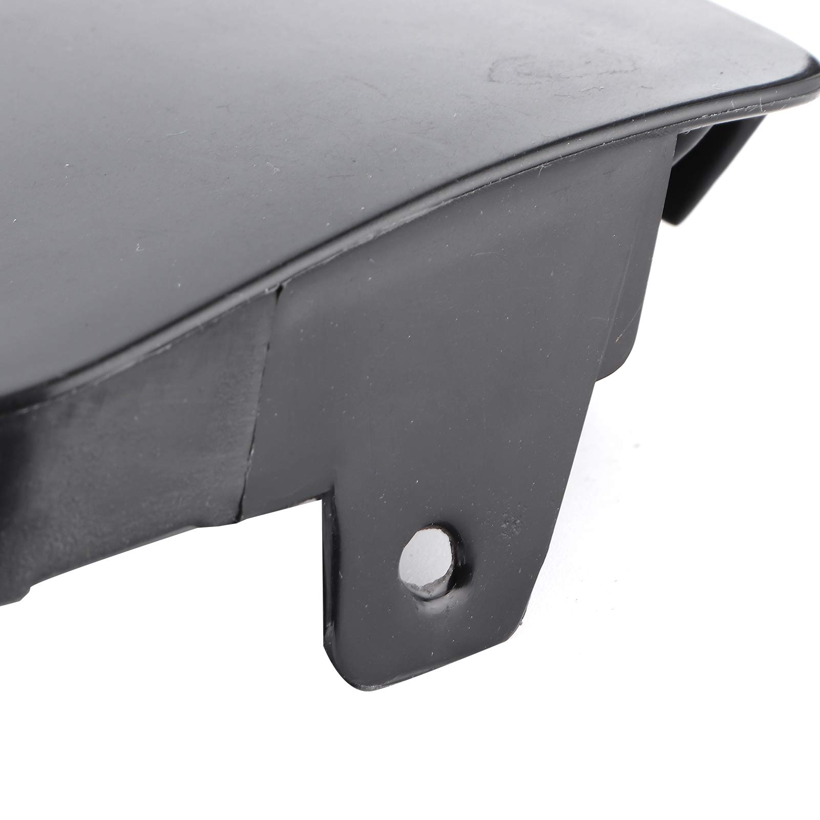 Coperchio Staffa Gancio Traino Paraurti Anteriore 2 Pezzi, Coperchio Gancio Paraurti Anteriore ABS Nero Adatto Per RAV4 2005-2008 53286-42931 53285-42930