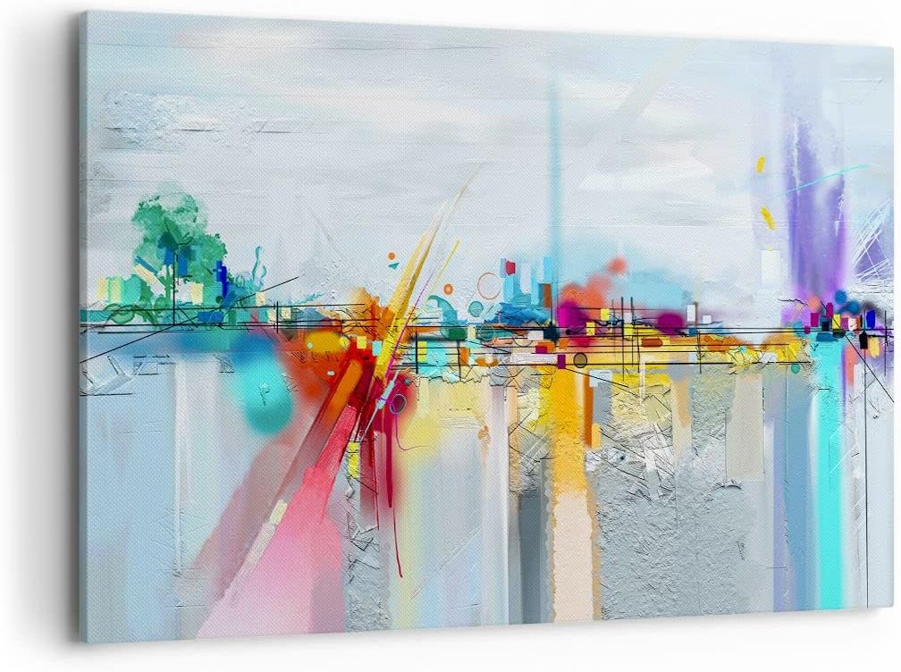 Quadro Su Tela 120x80 Cm - Stampe Moderne Per Soggiorno Con Tematica Amicizia E Amore - Foto 9