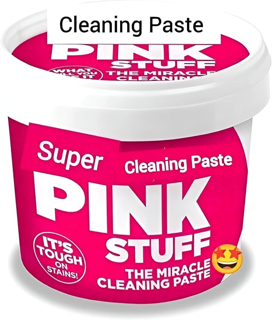 Super Pink Stuff Paste 100g – All Purpose Cleaning Paste for Kitchen, Bathroom, Tiles, Stains, Grease | Multipurpose Surface Cleaner for Home Use