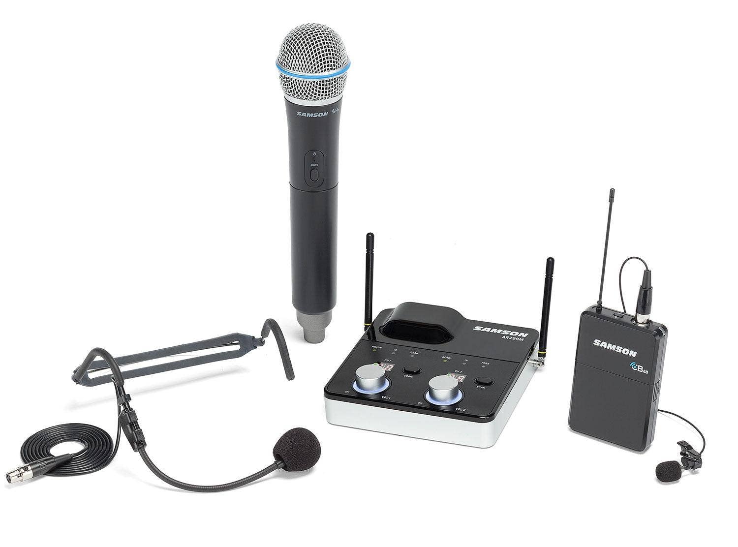Amazon.com: SAMSON Concert 288m All-in-One Wireless System (D Band