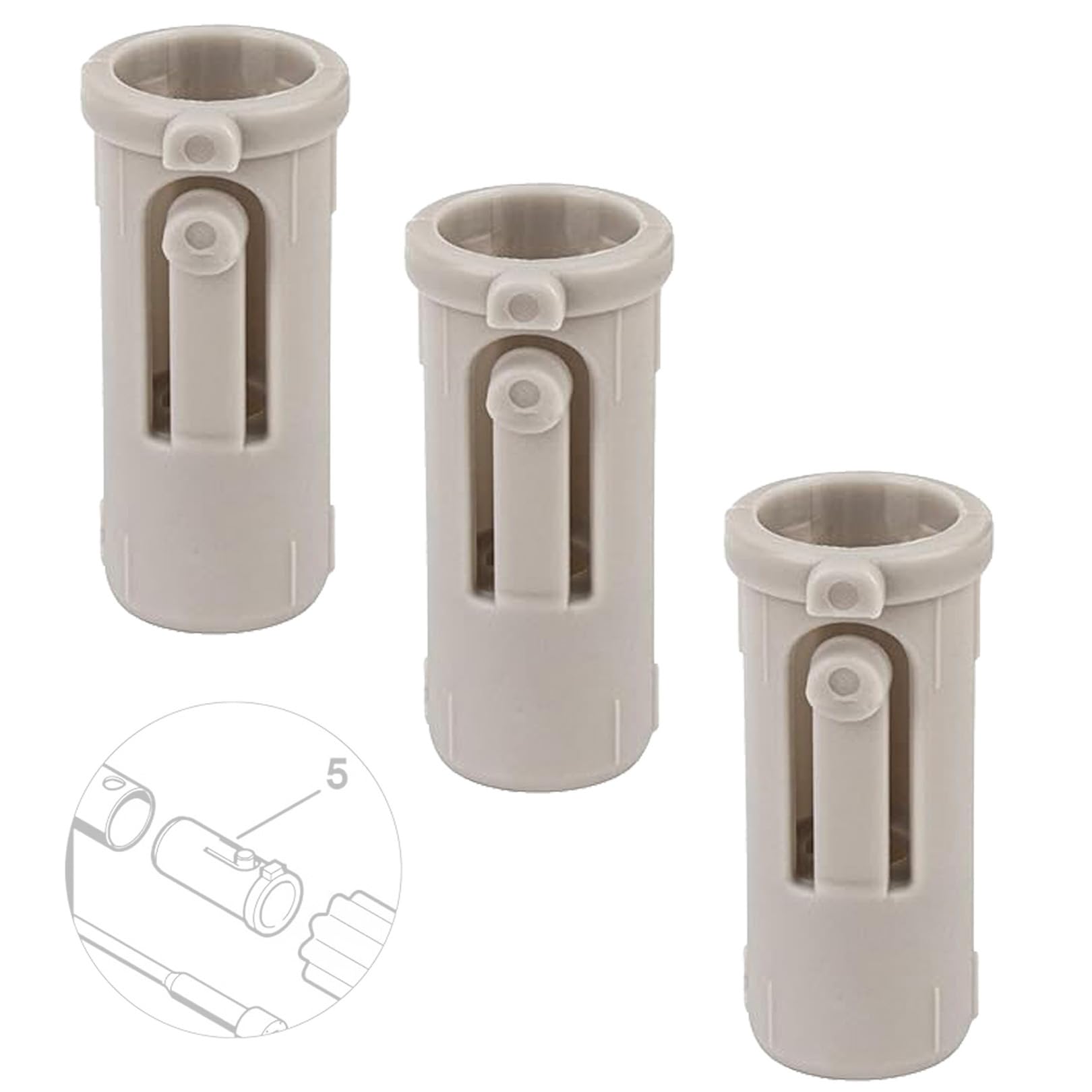 3 PCS Attachment Sleeve,Replace 4140-791-7207 41407917207 Attachments