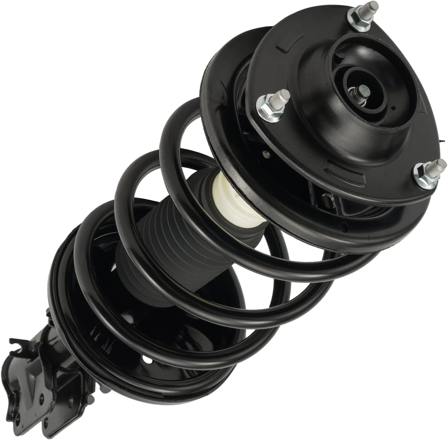 KAC 2Pcs Front Shock Absorbers Strut Assembly with Coil Springs Replacement for 2001-2006 Santa Fe, Complete Struts Suspension Replace # 171435, 171436