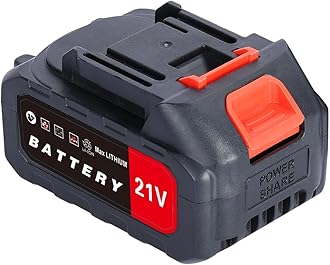 HshDUti 21V Battery for Power Tools 21V Li-ion Battery Pack for all Cordless Tool 21V Electric Rechargeable Battery for Hedge Trimmer/Cutter/Drill/Grass Trimmer/Chainsaw/Car Washer/Hammer Drill C