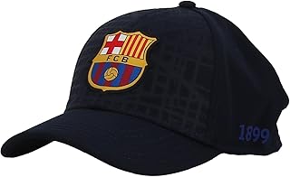 Gorra Barça Color Negro - Licencia Oficial - Talla Adulto