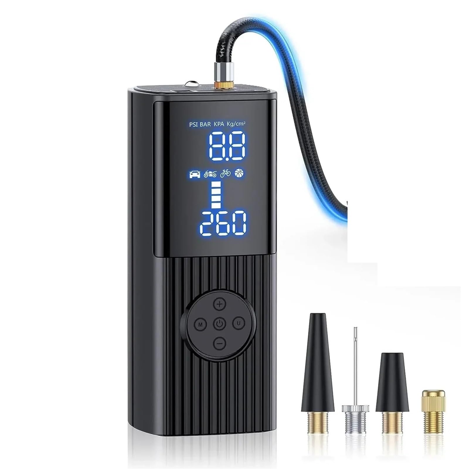 Gonfleur de Pneu portatif de compresseur d'air