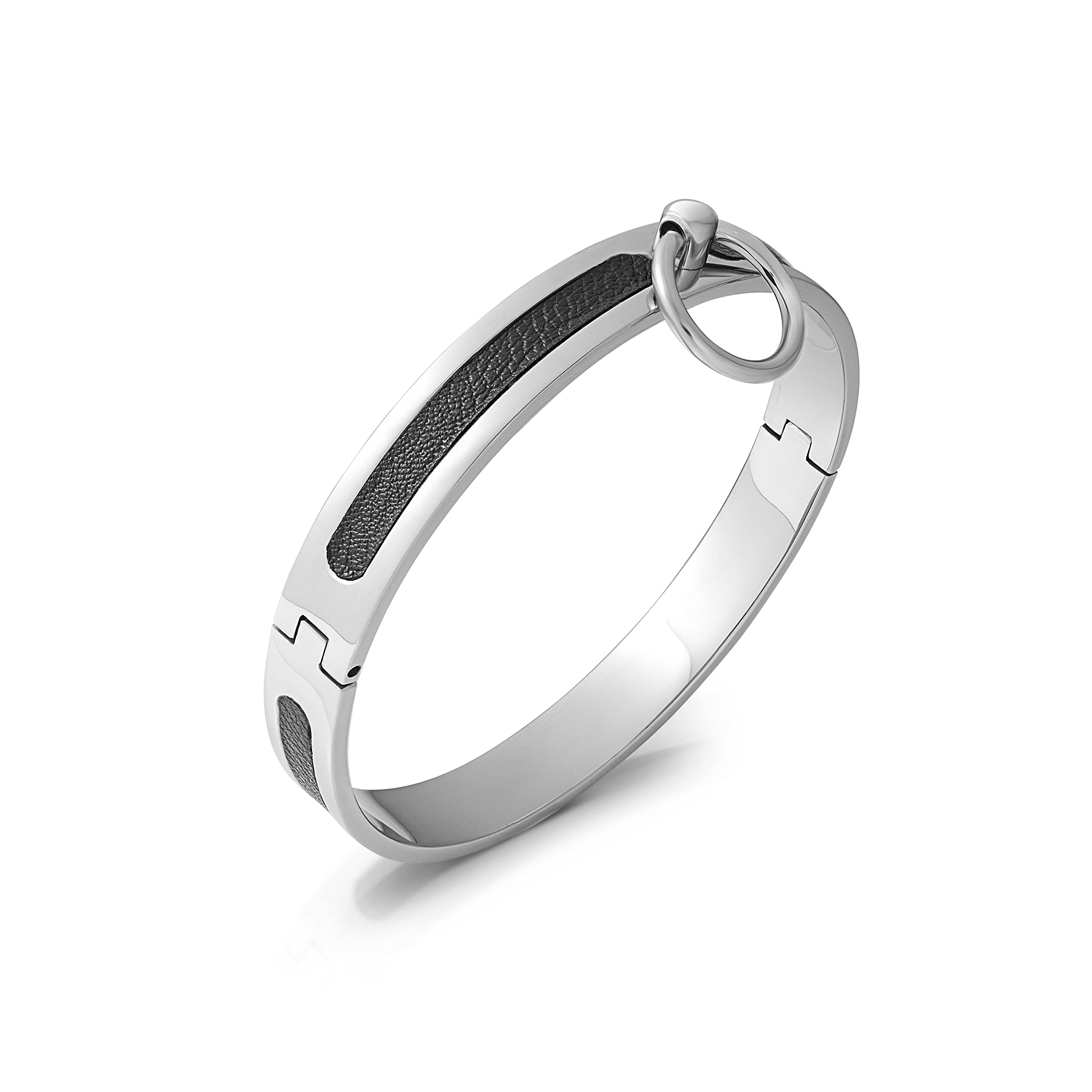 Mens-Shop24 Premium Edelstahl Halsband Halsreif mit O-Ring (Innen  110 mm)  : Amazon.de: Fashion