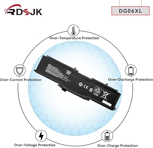 Miniatura 6 de DG06XL - Batería para portátil HP Omen X 17 17-AP000 17-AP100 17-AP000NA 17-AP001NB 17-AP002NF 17-AP003NN 17-AP004NL 17-AP005TX 17-AP006UR