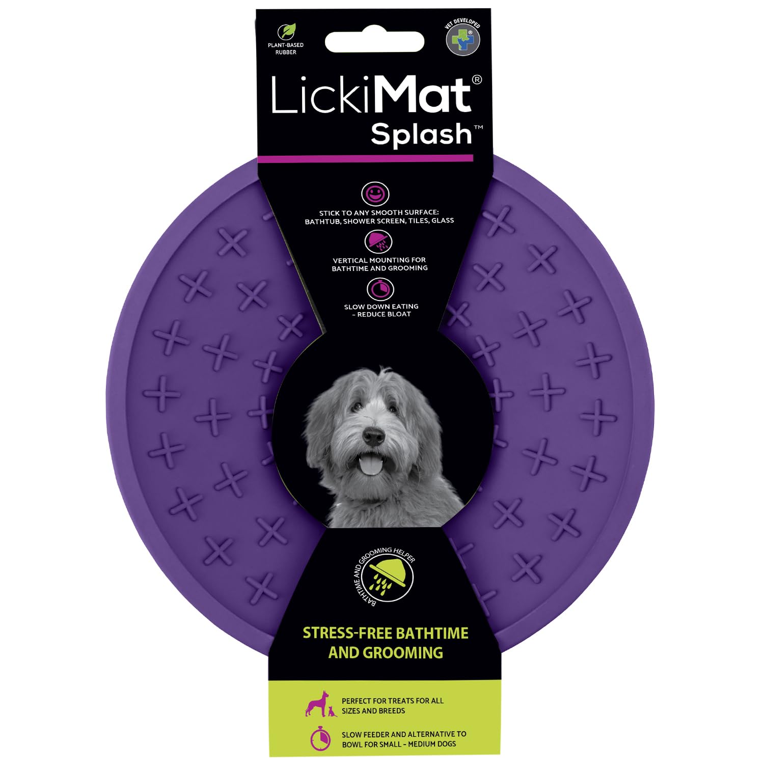 Industripet LickiMat Splash Purple