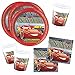 Cars Establecer Vajilla Desechable Race | Disney Platos Tazas Servilletas