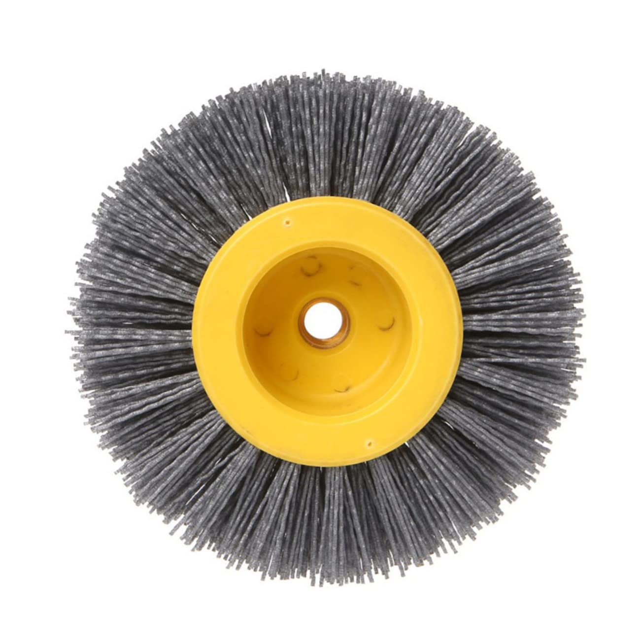 MAGICLULU Cepillo Herramienta de Pulido de Nylon de Pulido para Amoladora Color Plata para Proceso de Mecanizado y Herramientas Rotativas