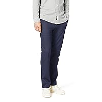 Dockers Signature Khaki Slim Fit Pants Pantaloni, Navy