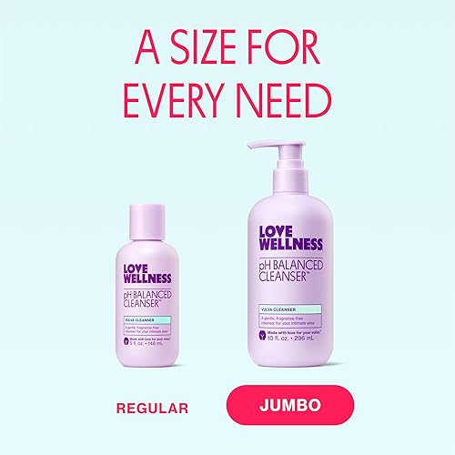 Miniatura 4 de Limpiador equilibrador de pH Love Wellness Lavado femenino para la vulva para la salud e higiene íntima Sin fragancia, no irritante y pH igualado