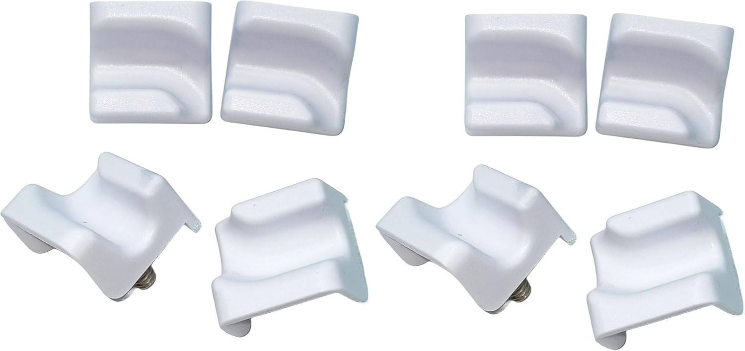 8Pk-7009399 Chest Freezer Basket Retainers Fits for SUB ZERO Freezer Lower Basket APS 5029 611 650 BI-30U BI-30UG 611G BI-30U Freezer Replacement Parts