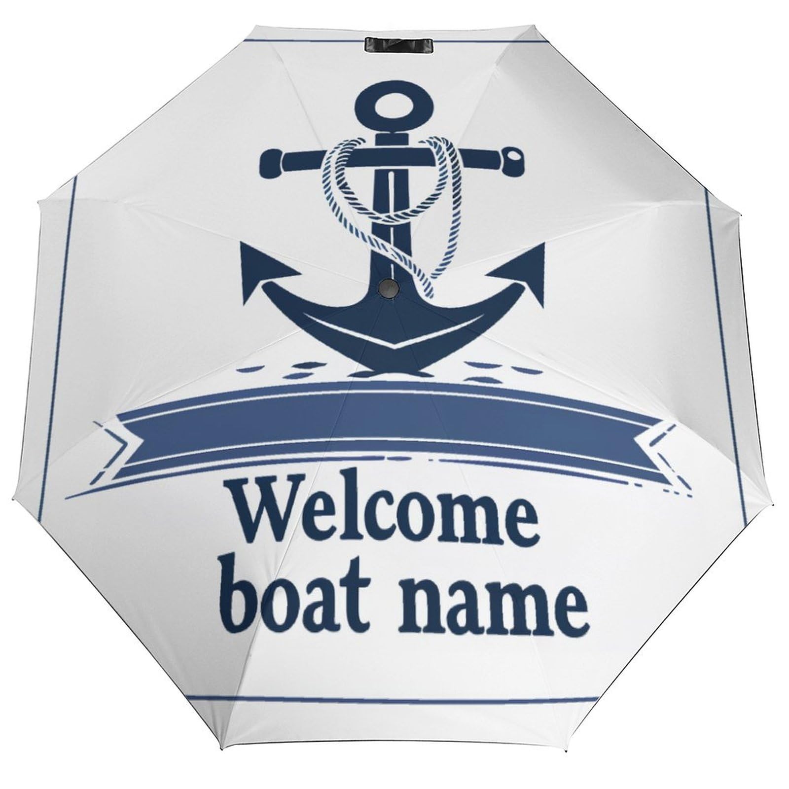 MaSiledyUmbrella MY HOUSE MY CHART YOU GO SIT OVER THERE Umbrella for Shade Funny Quotes Windproof & Rainproof Umbrella Automatic Rain Umbrella for Adults Women