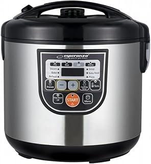 Esperanza EKG011 Multi Cooker 5 L 860 W Black Stainless Steel