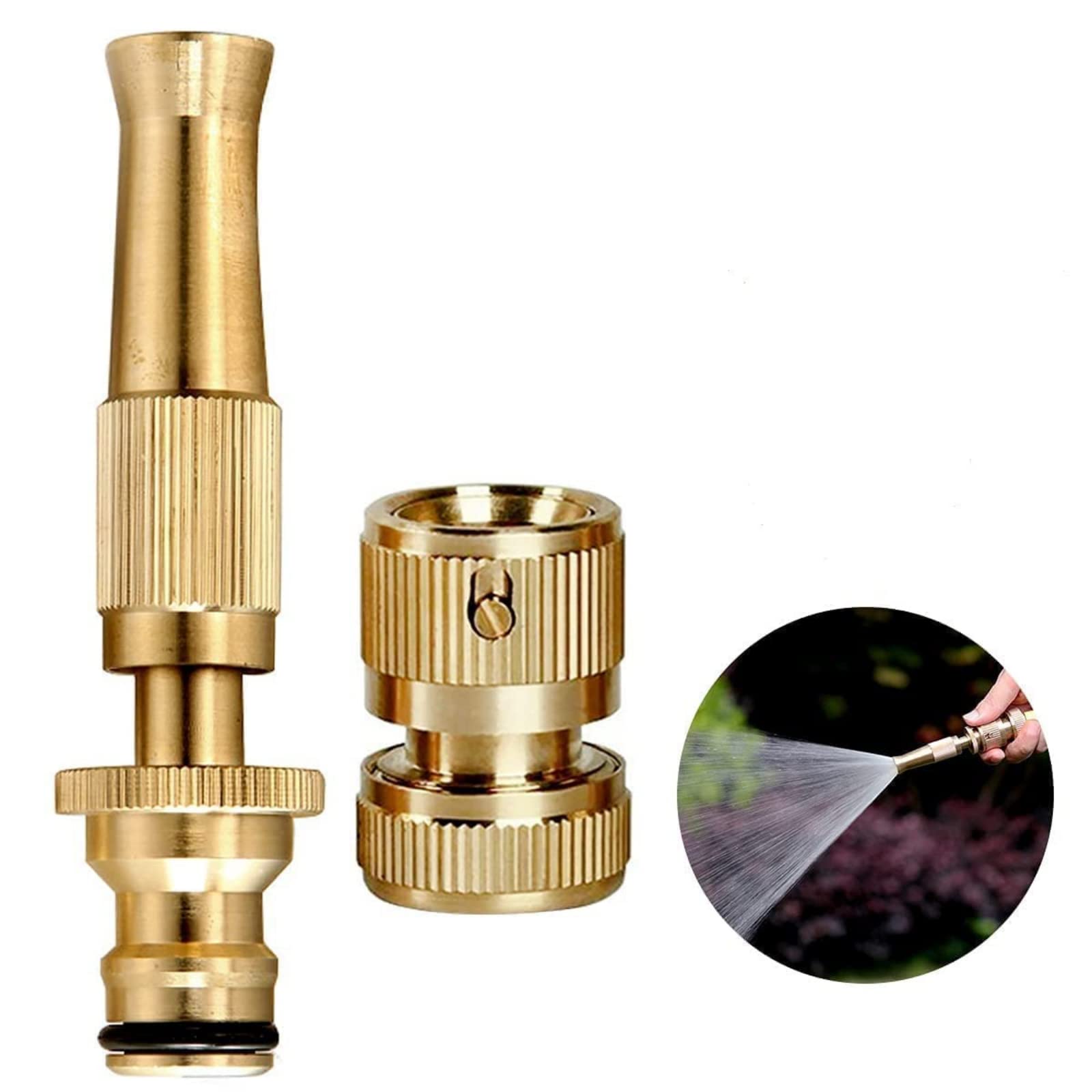 TASMAX brass water spray nozzle for water pipe booster nozzle x2000 booster nozzle for car wash nozzle with high pressure water adjustable brass nozzle water spray gun for gardening watering tools (B0BX2WBDF2) Amazon Price History, Amazon Price Tracker