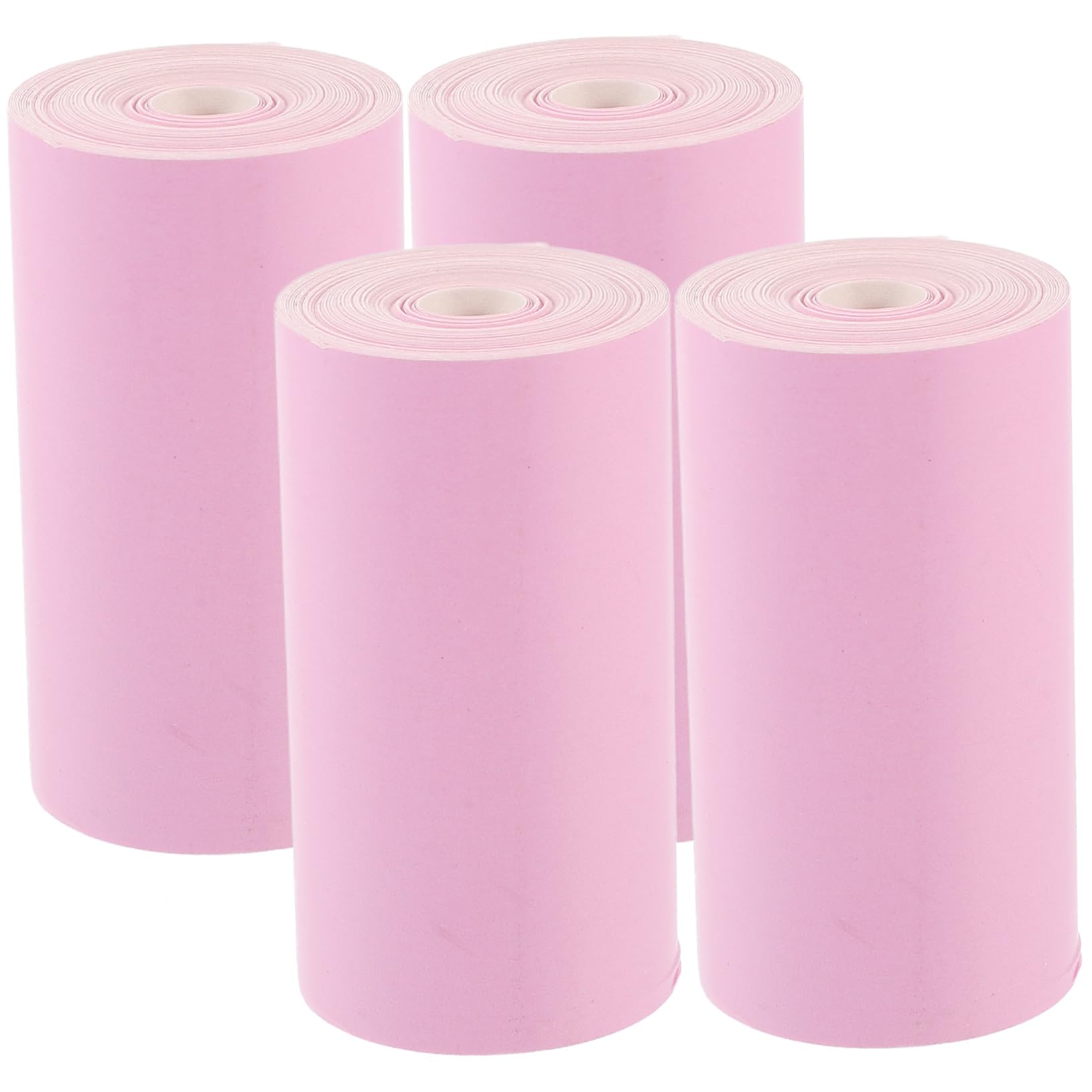 NAMOARLY Pink Thermal Cash Paper 4 Pack Receipt Paper Rolls for Thermal Printers