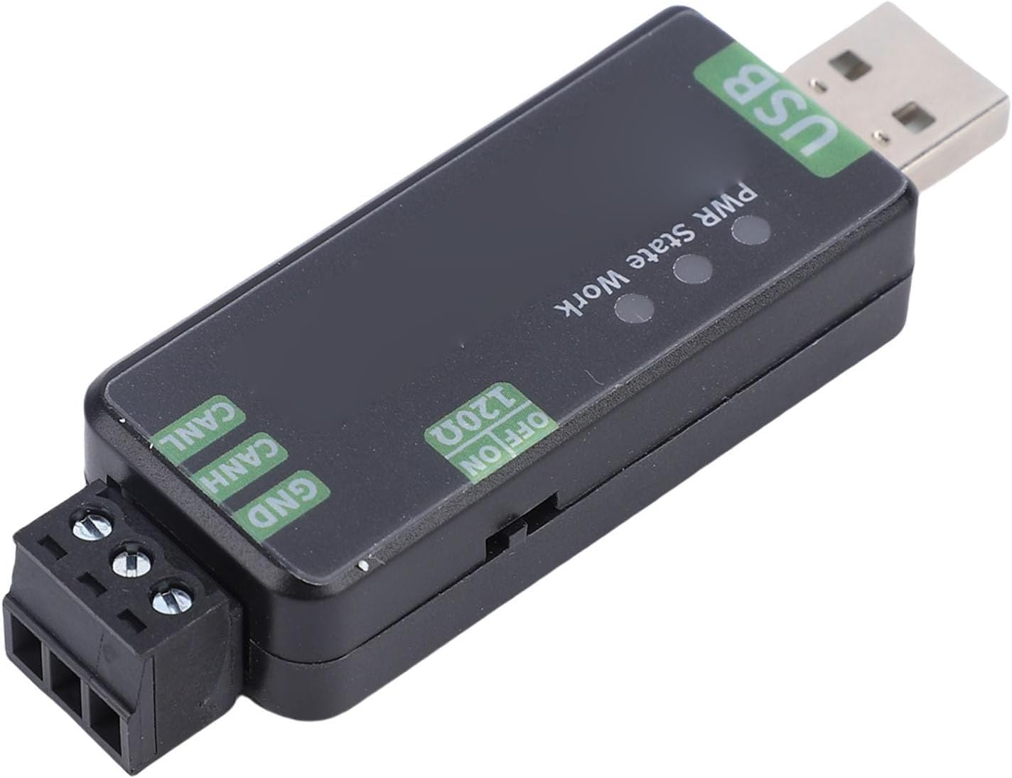 VBESTLIFE USB to CAN Adapter, Compatible with CAN 2.0 A/B Protocol and CAN FD, Supports Multiple Firmware for 3D Printer & CAN Bus Analysis