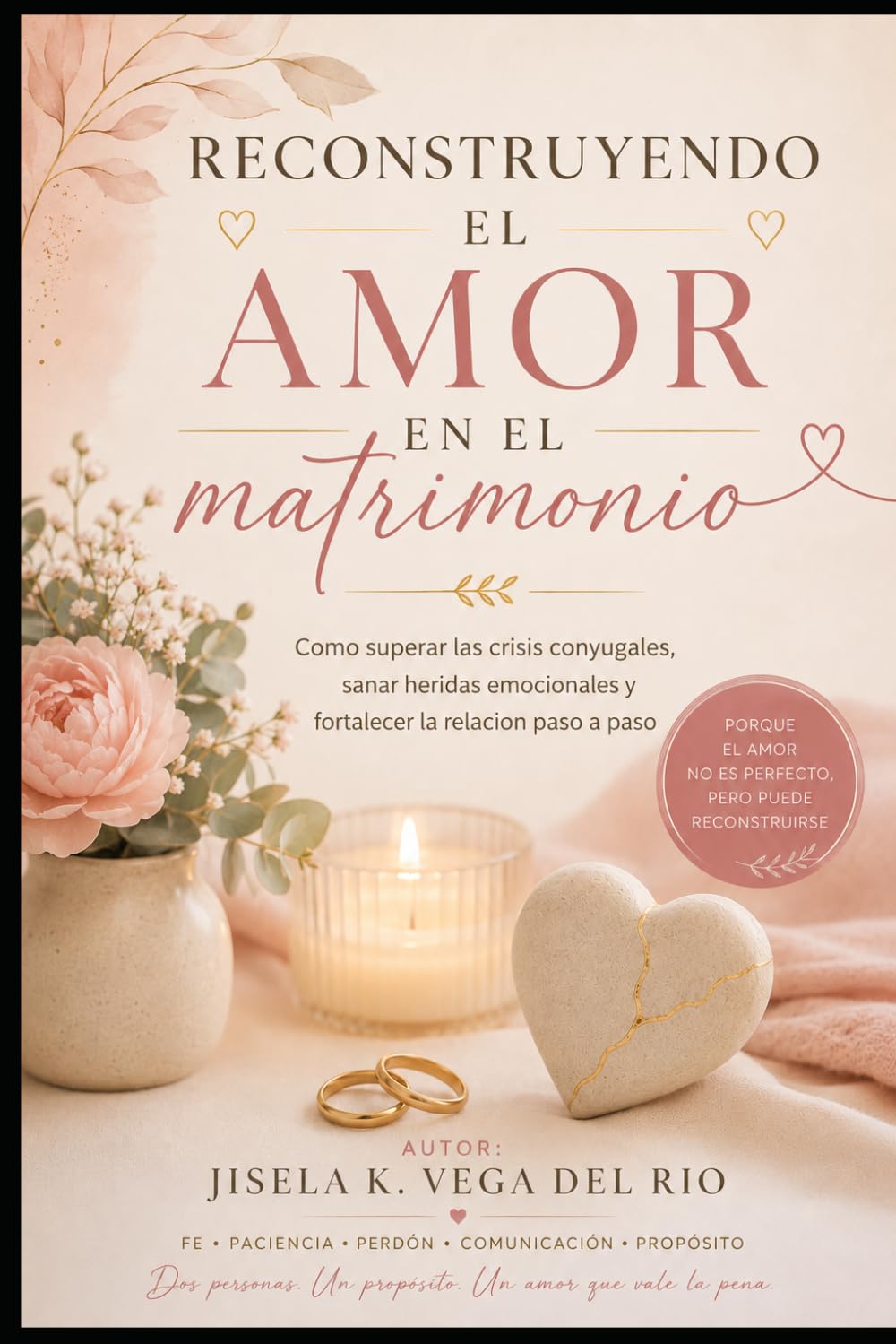 Reconstruyendo el Amor en el Matrimonio: Cómo superar las crisis conyugales, sanar heridas emocionales y fortalecer la relación paso a paso