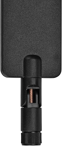 Miniatura 8 de Bingfu Alta ganancia Tri-Band WiFi 2.4GHz 5GHz 6E 8dBi MIMO RP-SMA antena macho (paquete de 2) para enrutador WiFi, tarjeta de red inalámbrica,