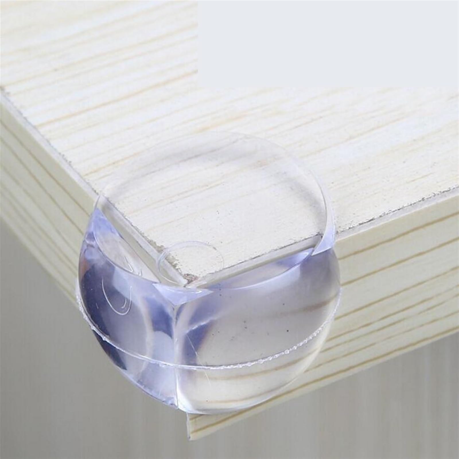 Protectores de Esquinas para mesas, Seguridad Infantil, 10 Unidades, Funda Protectora de Silicona Transparente esférica anticolisión.