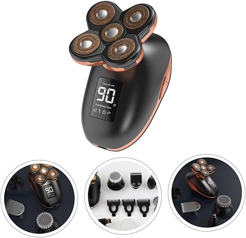 Miniatura 3 de FRCOLOR 3 piezas de afeitadora para hombres Maquina De Afeitar para Hombre Máquina de afeitar 5 Máquinas de afeitar de cabeza Máquinas de afeitar