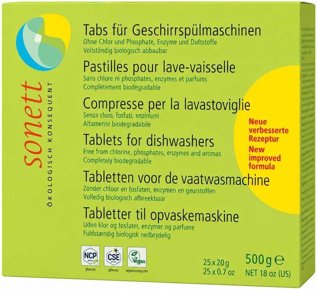 Dishwasher Cleaning Tablets, Deep Clean Fresh Scent - 18 oz (1 Pack)