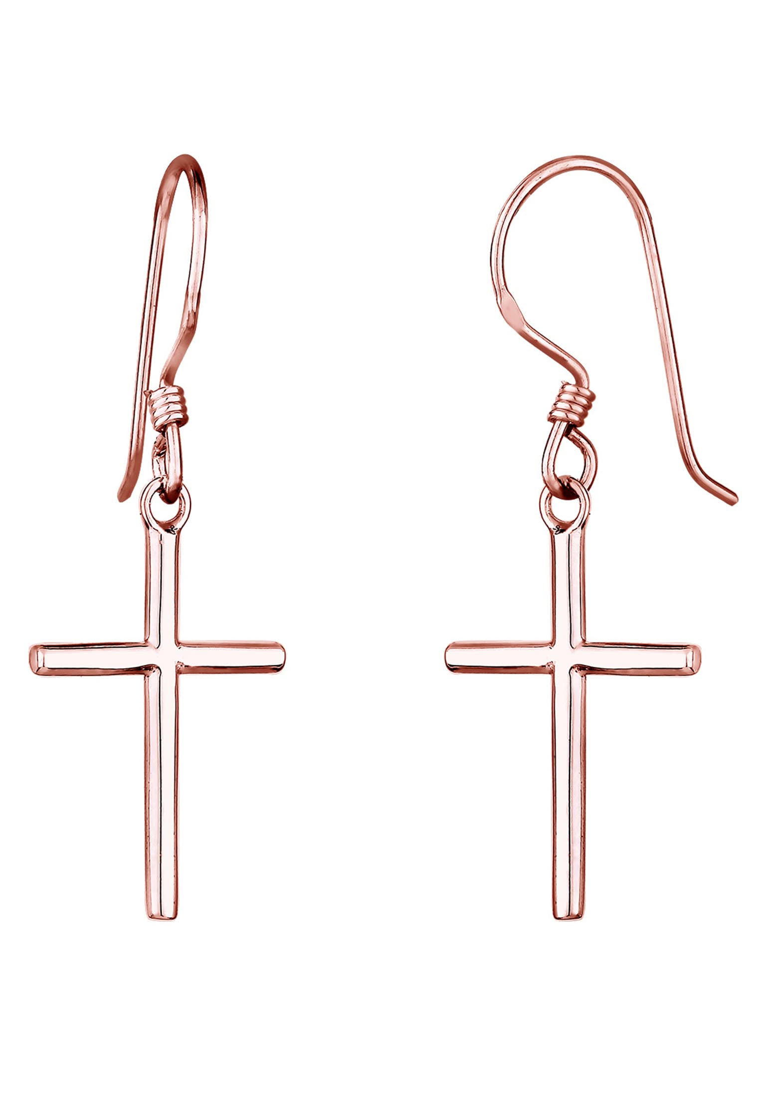 ElliWomen's 925 Sterling Silver Xilion Cut Earrings