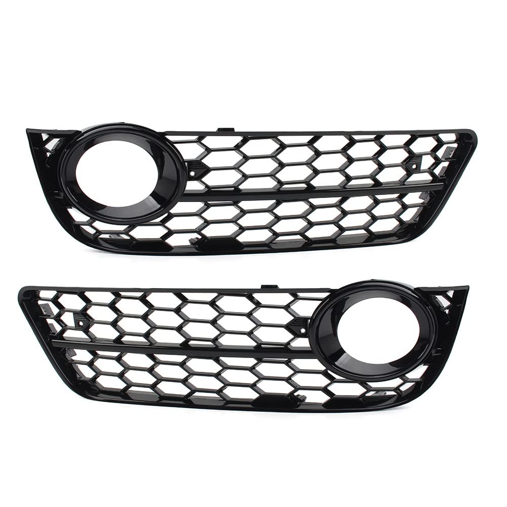 Grilles de calandre pour antibrouillard A5 solution de remplacement nid d'abeille - 7