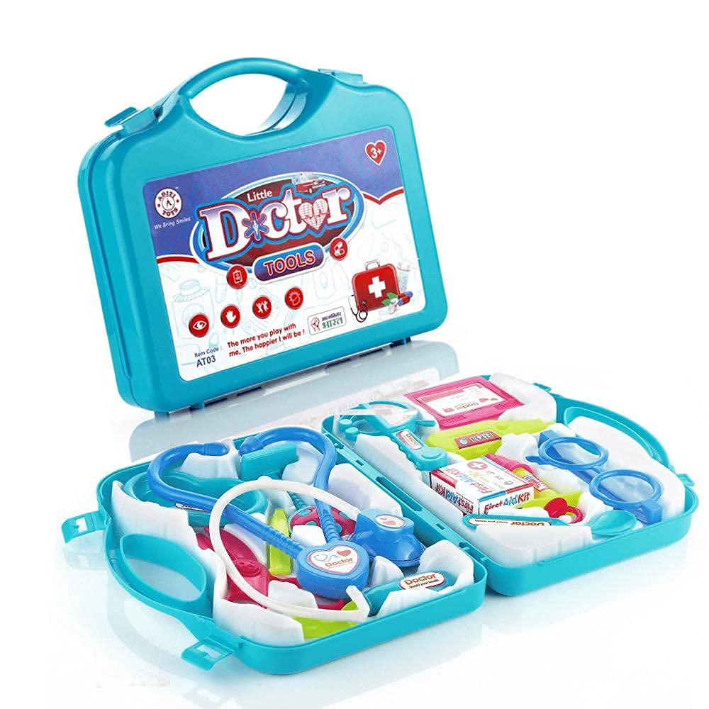 FlexZone Doctor Play Sets for Kids for 2-5 Years Old Kids Doctor (Multi Colour)