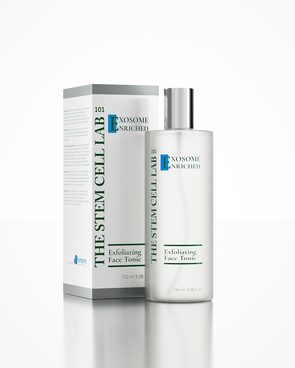 Exfoliating Face Tonic, Exosome Enriched, 100 ml, 3.38 fl oz