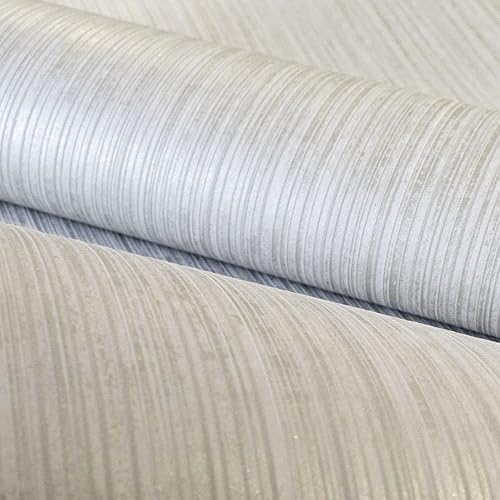 Miniatura 3 de CONCORD WALLCOVERINGS  Muestra solo para fines de exhibición - Papel tapiz geométrico con textura moderna, brillo de pared de vinilo y mica,