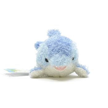 マリン ぬいぐるみ 水色 約15cm cu-m0286_4.jpg