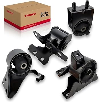 4PCS Engine Motor Mount & Transmission Mount Set Compatible with 1999 2000 Mazda Protege 1.8L / 2001 2002 2003 Mazda Protege 2.0L, Automatic Transmission, Replace#A6485 A6486 A6464 A6481