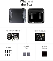 Vista 7 de Carcasa Argon ONE para Raspberry Pi 4 Modelo B con ventilador de refrigeración, disipador de calor de aluminio, botón de encendido, compatible