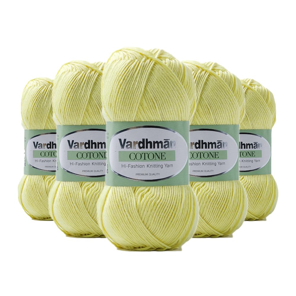 Vardhman Cotone Yarn - 6 Ply Cotton Acrylic -24