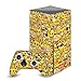 Head Case Designs sous Licence Officielle Emoji® Smileys Modèles d'art Matte Vinyle Autocollant De Jeu Peau Autocollant Couverture Compatible avec Xbox Series X Console and Controller Bundle