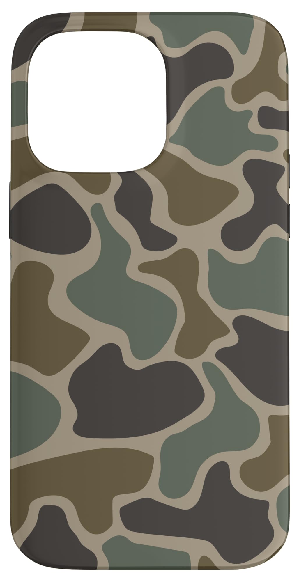 iPhone 14 Pro Max Ozark Timber Retro Ridge Line Deer Camo Hunting Camouflage Case