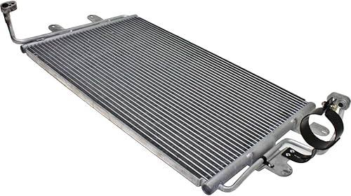 Miniatura 2 de Partswich New AC Condenser 4Cyl 18L19L For VOLKSWAGEN BEETLE 1998 1999 2000 2001 2002 2003 2004 2005 2006 Front Side VW3030109 1C0820413G