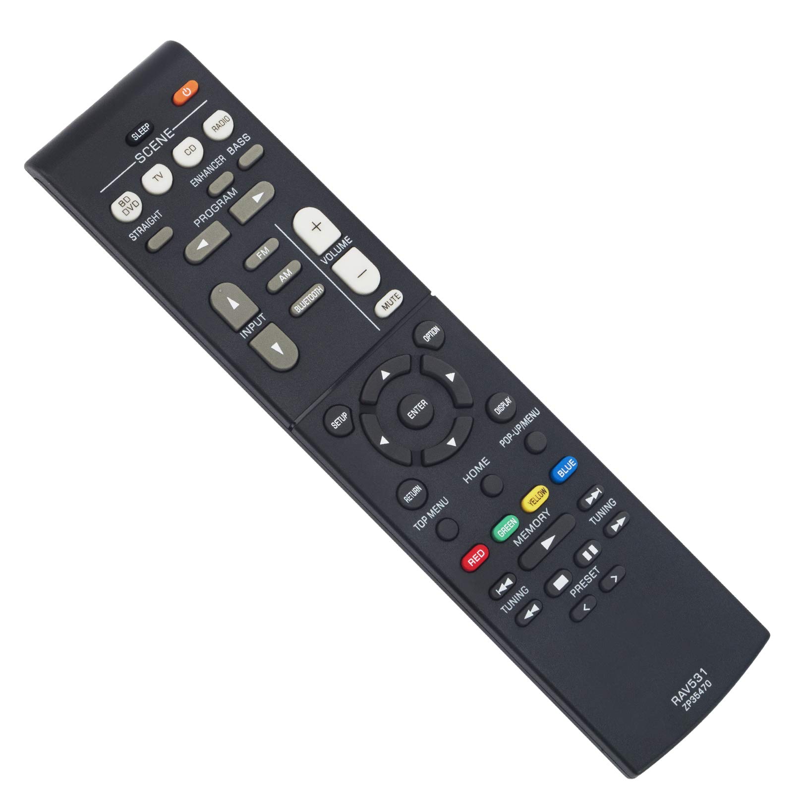 ALLIMITY Telecomando Per Yamaha - Sostituzione Per Modelli RAV464, RXV