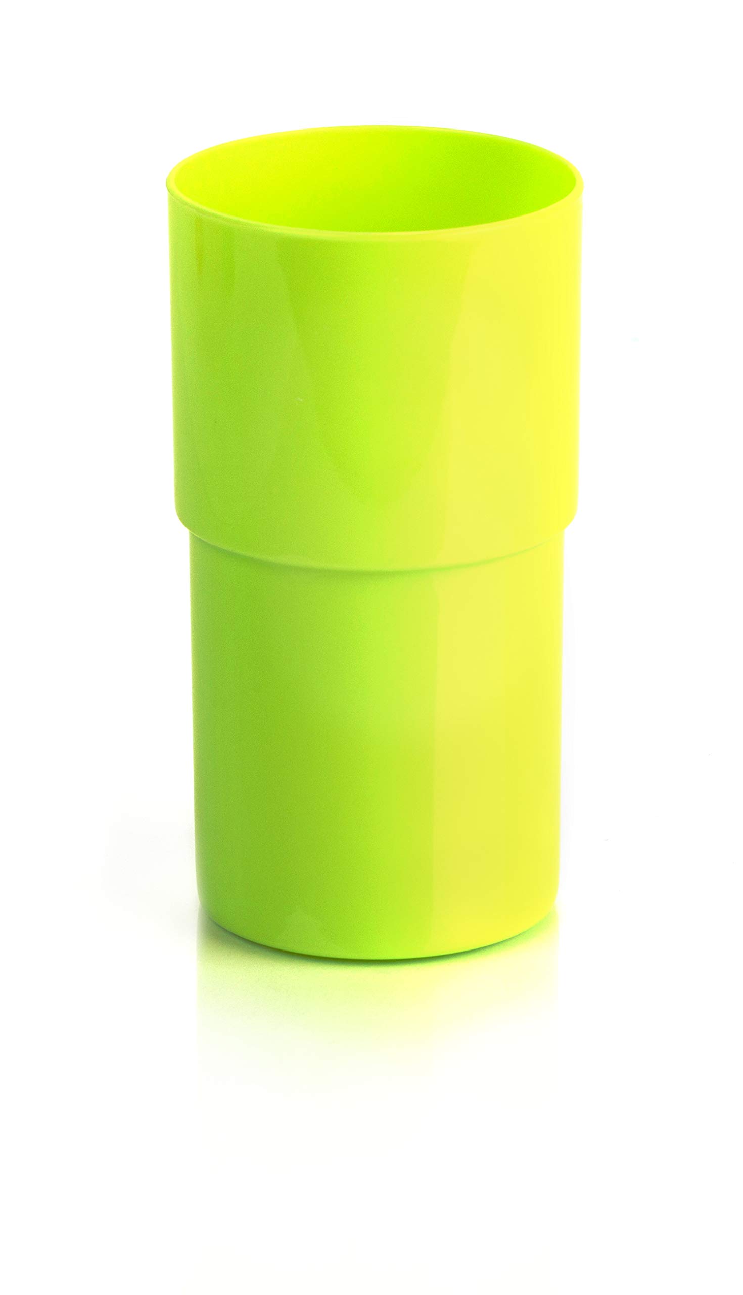 Kimmel 21-000-1107-1, Drinking Cup, Shatterproof, Stackable, Reusable, 330 ml, Plastic, Citrus