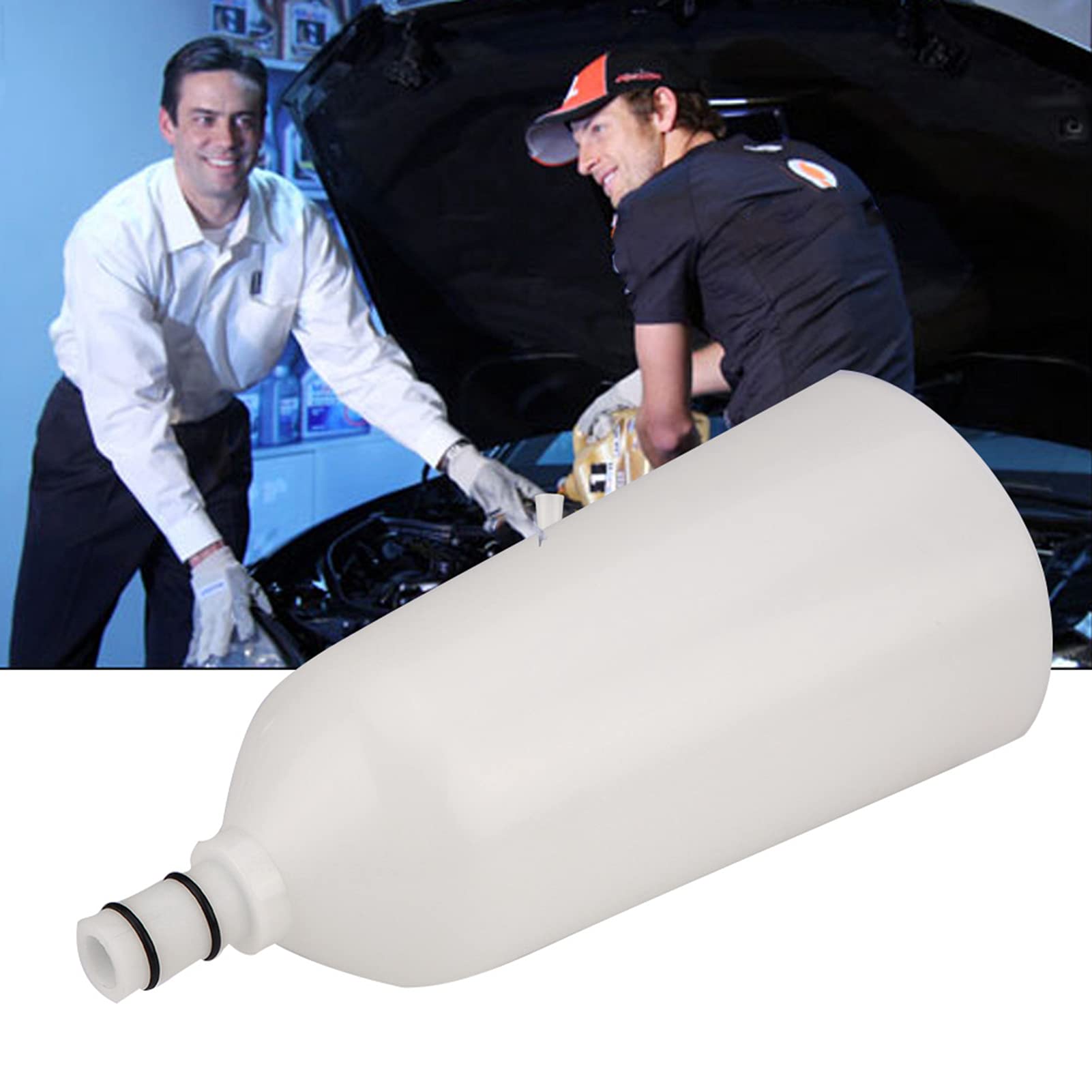 Oil Filling Funnel Engine Oil Funnel Set with 10Pcs Swivel Offset Extension Tube for Universal Vehicles, Color Coded Adapters, Inner Shaft Compatibility