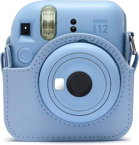 Miniatura 2 de Fujifilm Funda para cámara Instax Mini 12, color azul pastel