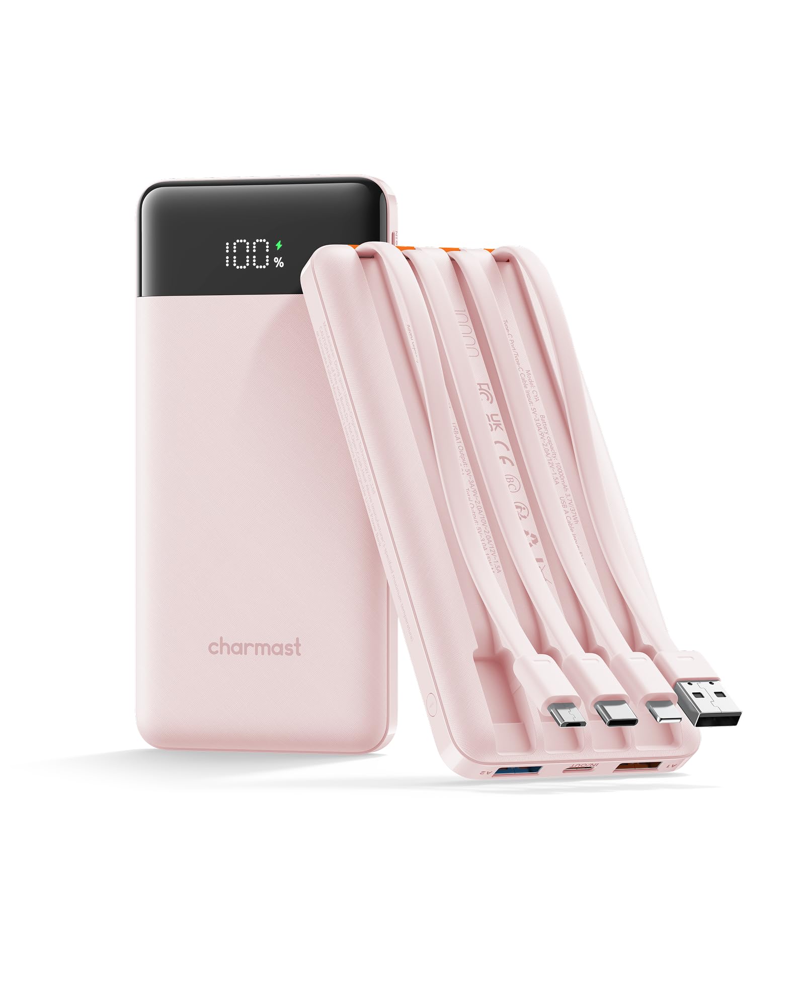 charmast Portable Charger,Fast Charging Power Bank | compatible with Smartphones & Tablets,10000mAh 22.5W, Travel Essential,Gift Ideas,for Frequent Travelers,Commuters,Students