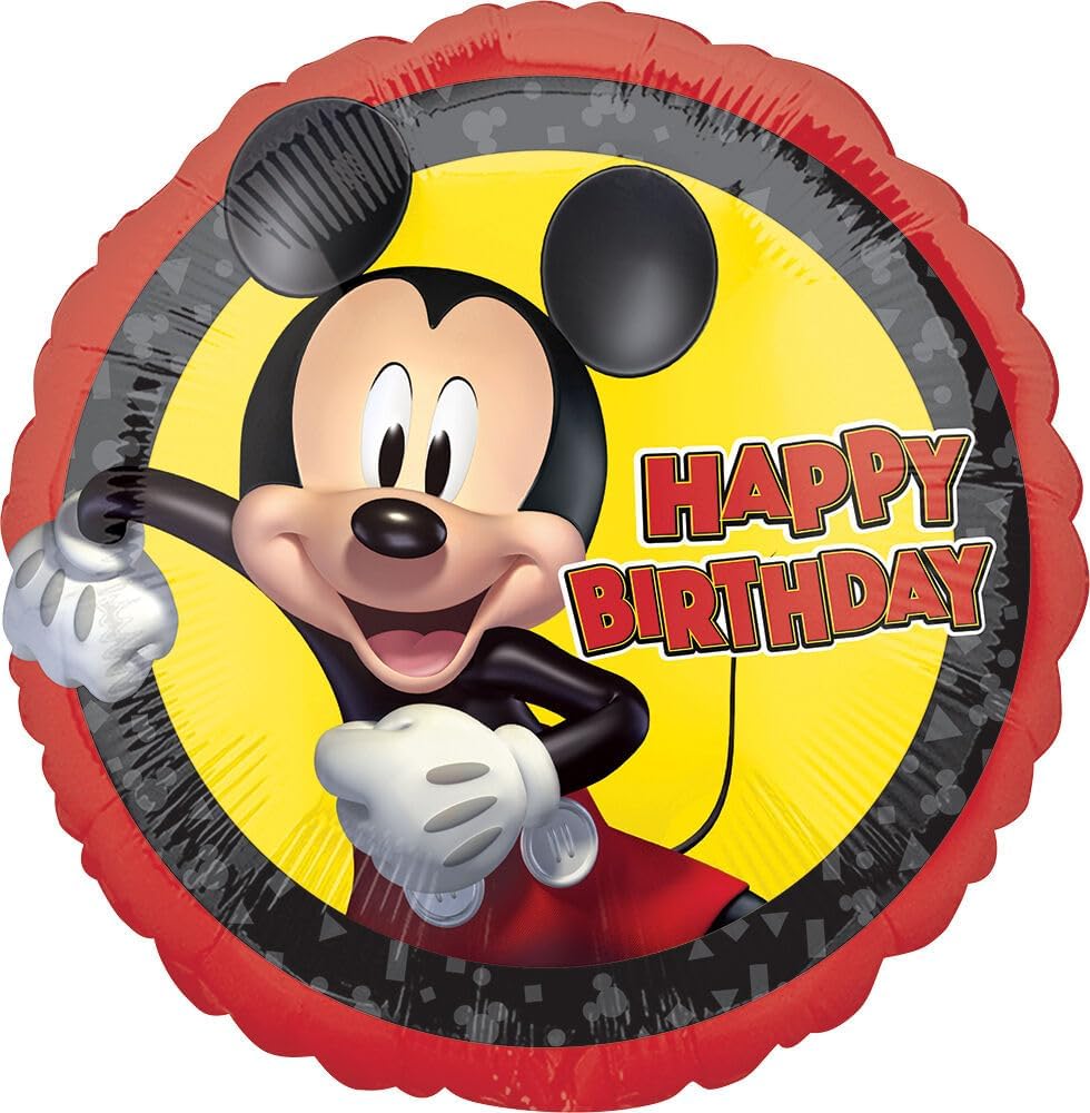 Anagram Mickey Forever 4th Birthday Party Supplies Balloon Bouquet Decorations